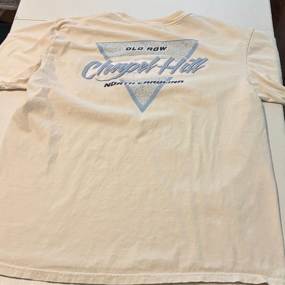 Men's Casual T-Shirt Set - Cream, Blue, Size Large, Cotton - Picture 5 of 9